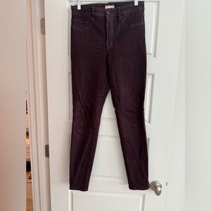 Good American Women's burgundy High Rise Jeans